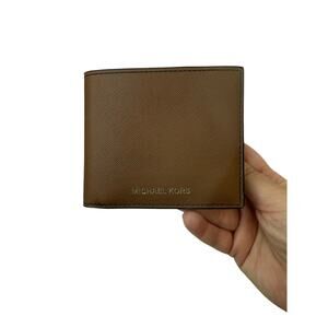 Michael Kors Men's Harrison Bi fold with Coin Pocket Wallet
